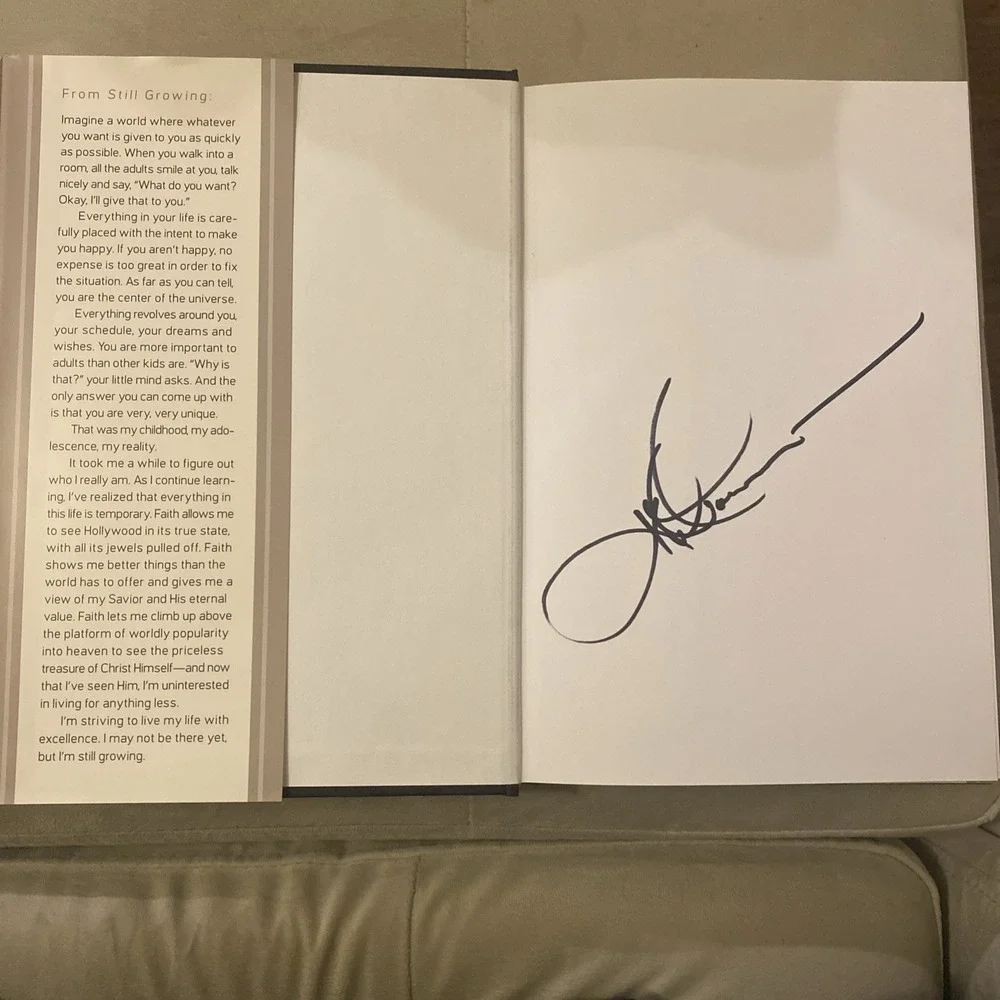 Still Growing: An Autobiography - Hardcover By Cameron, Kirk -‎ Hand Signed